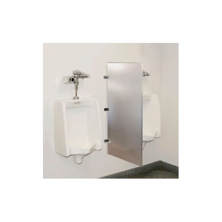 Bathroom Stainless Steel Urinal Screen 24 X 42